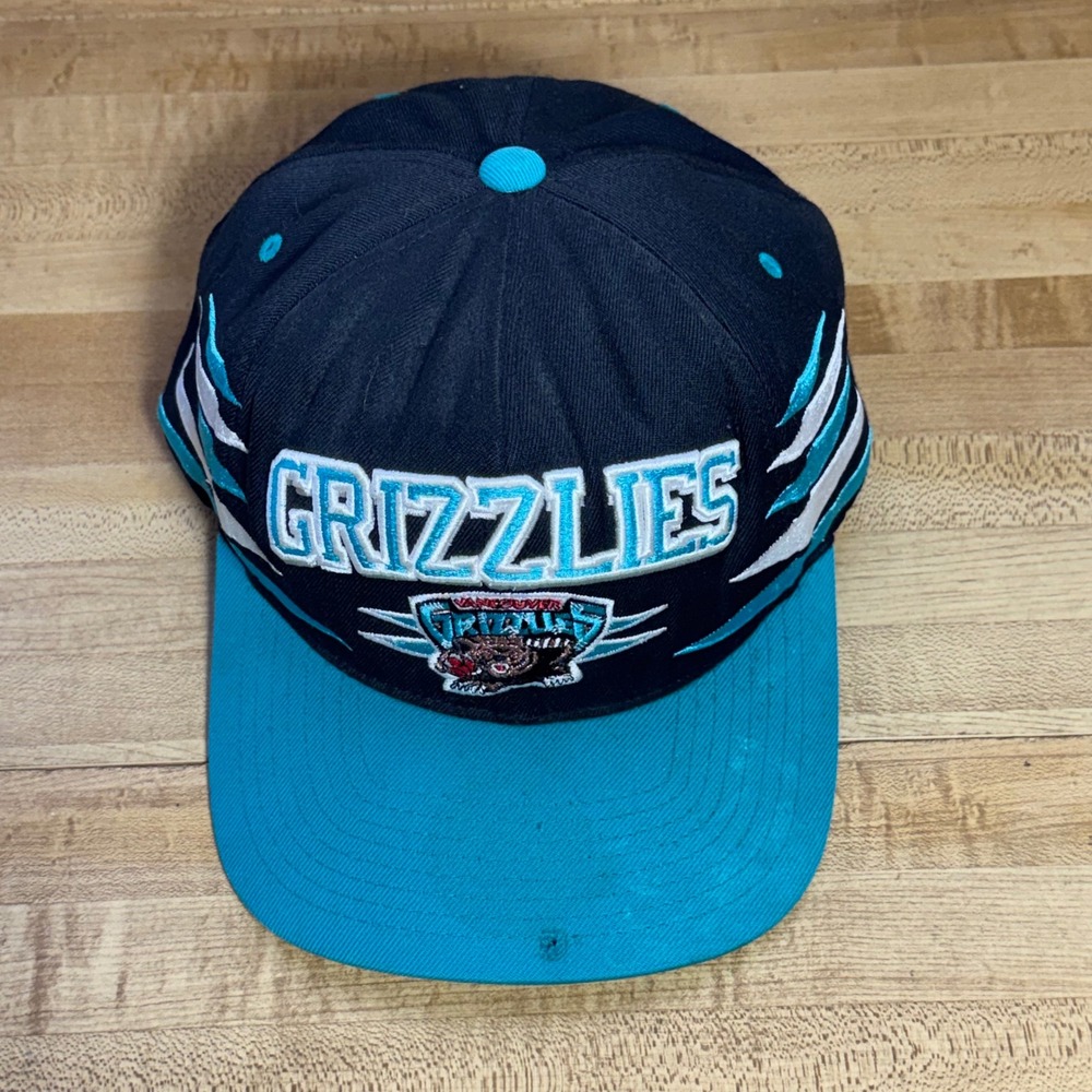 Mitchell & Ness Vancouver Grizzlies Snapback Hat diamond cut Hardwood Classics - Picture 2 of 8